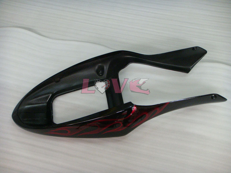 Flame - Red Black Fairings and Bodywork For 2001-2003 CBR600F4i #LF4491