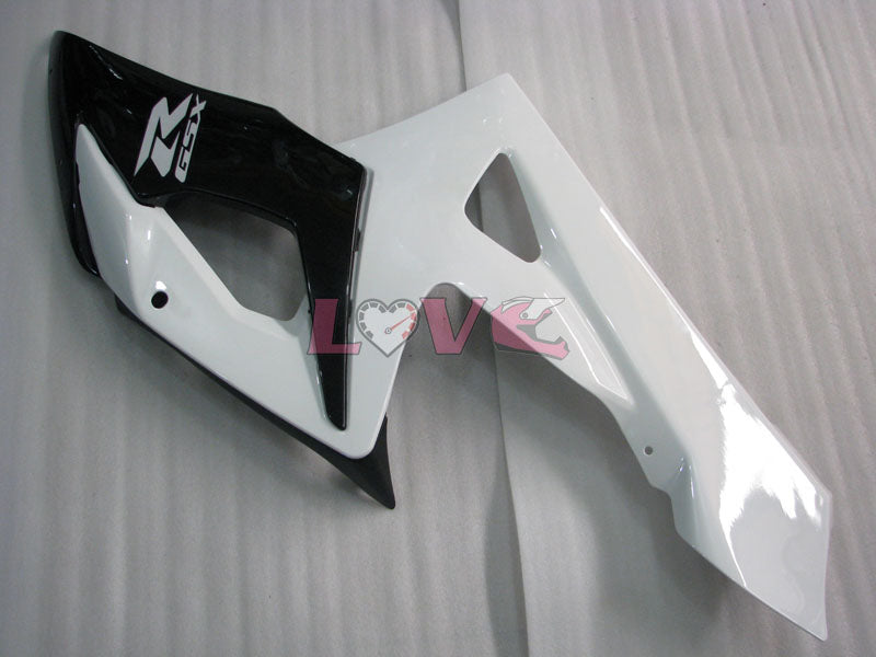 Factory Style - White Black Fairings and Bodywork For 2005-2006 GSX-R1000 #LF5823
