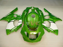 Factory Style - Green White Fairings and Bodywork For 1997-2007 YZF600R #LF7934