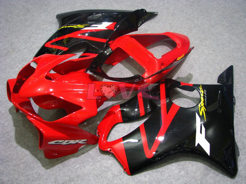 Factory Style - Red Black Fairings and Bodywork For 2001-2003 CBR600F4i #LF7644