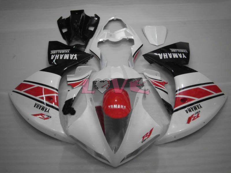 Factory Style - Red White Fairings and Bodywork For 2009-2011 YZF-R1 #LF6935