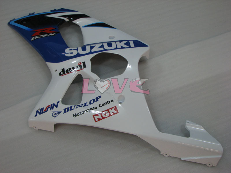 DUNLOP - Blue White Fairings and Bodywork For 2000-2002 GSX-R1000 #LF4166