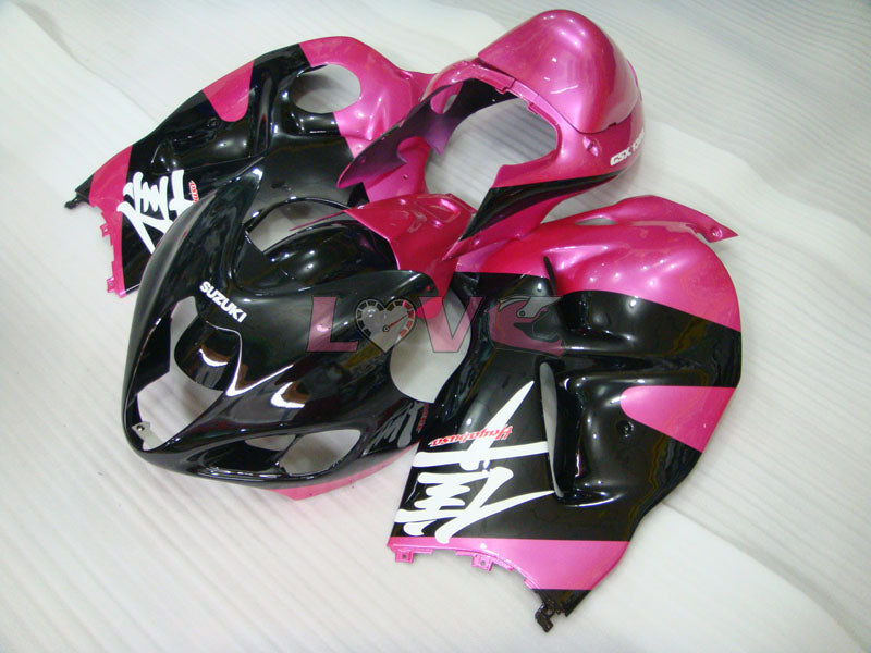 Factory Style - Black Pink Fairings and Bodywork For 1999-2007 Hayabusa #LF3763
