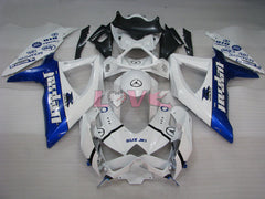 Jordan - Blue White Fairings and Bodywork For 2008-2010 GSX-R750 #LF3899