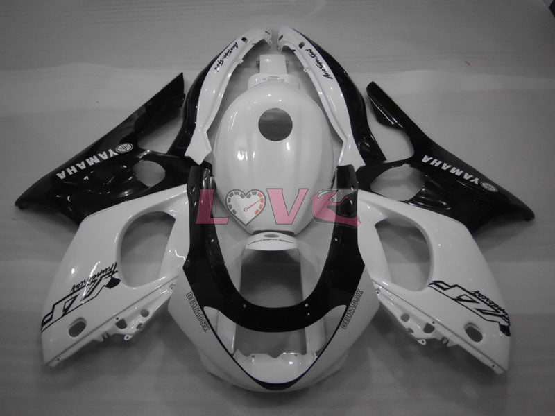 Factory Style - White Black Fairings and Bodywork For 1997-2007 YZF600R #LF7941