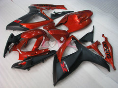 Factory Style - Red Black Fairings and Bodywork For 2006-2007 GSX-R750 #LF4011