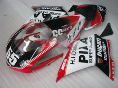 PIRELLI - Red White Black Fairings and Bodywork For 2007-2009 1098 #LF3128