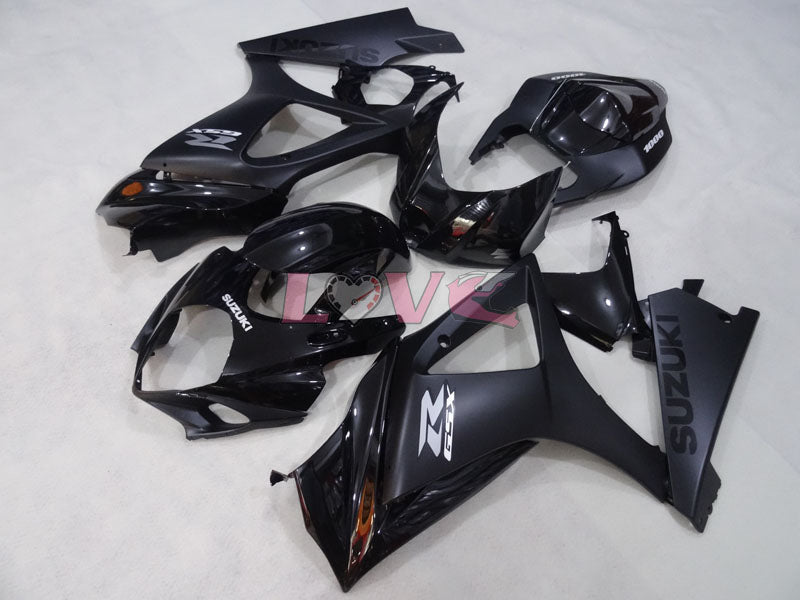 Factory Style - Black Matte Fairings and Bodywork For 2007-2008 GSX-R1000 #LF3818