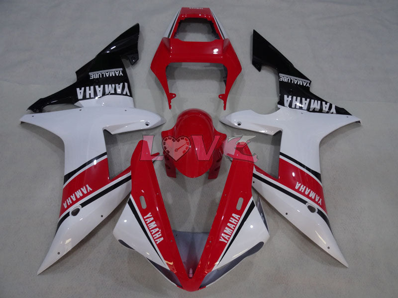 Factory Style - Red White Fairings and Bodywork For 2002-2003 YZF-R1 #LF3592