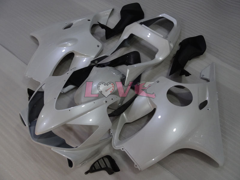 No sticker / decal Factory Style - White Fairings and Bodywork For 2001-2003 CBR600F4i #LF4498