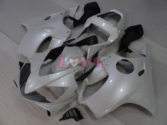 No sticker / decal Factory Style - White Fairings and Bodywork For 2001-2003 CBR600F4i #LF4498