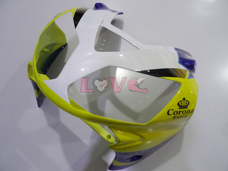 Corona - Yellow Blue Fairings and Bodywork For 2002-2005 NINJA ZX-12R #LF3237