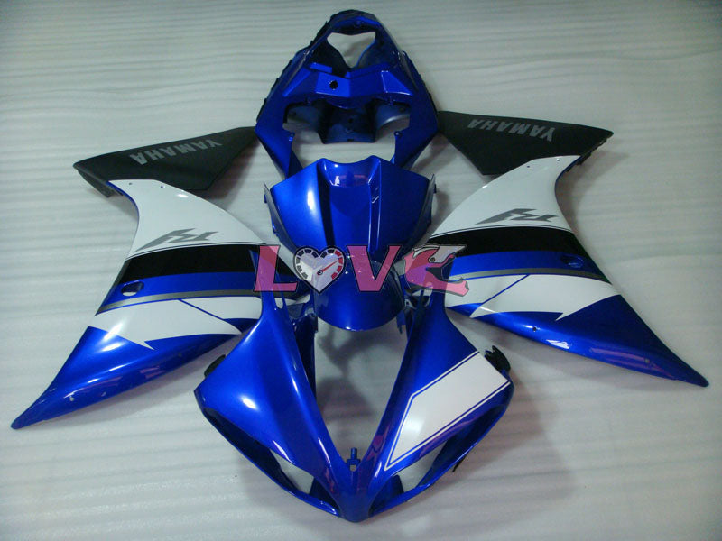 Factory Style - Blue White Fairings and Bodywork For 2009-2011 YZF-R1 #LF6937