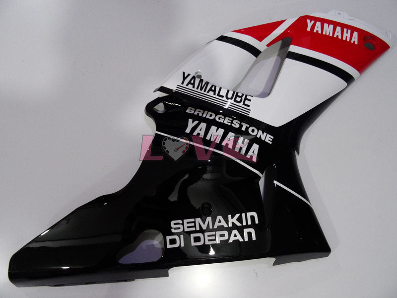 Factory Style - Red White Black Fairings and Bodywork For 2000-2001 YZF-R1 #LF3619