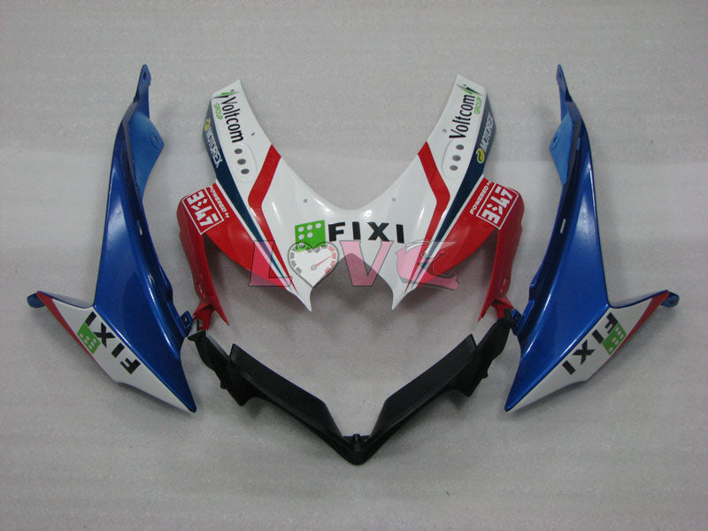 FIXI - Blue White Fairings and Bodywork For 2008-2010 GSX-R600 #LF3979