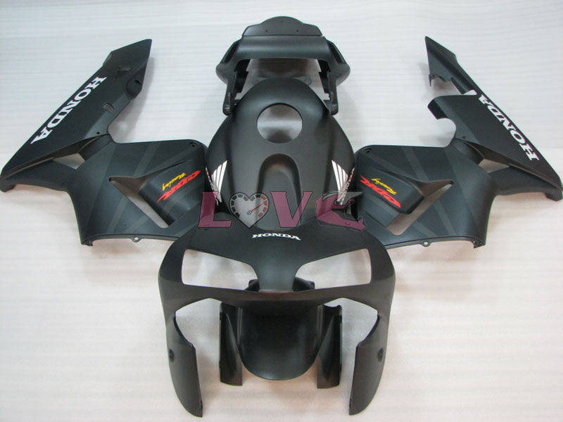 Factory Style - Black Matte Fairings and Bodywork For 2003-2004 CBR600RR #LF4452