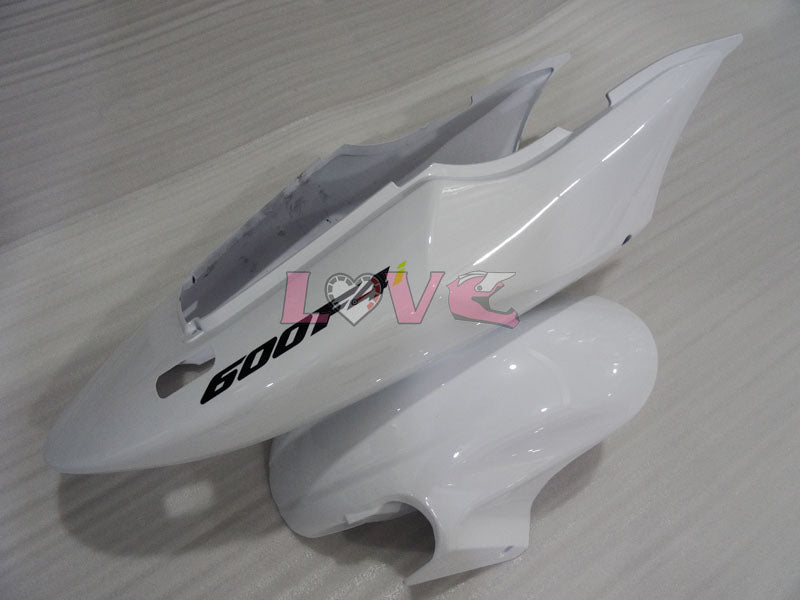 Factory Style - White Black Fairings and Bodywork For 2004-2007 CBR600F4i #LF4507