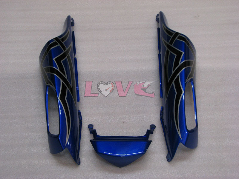 Customize - Blue Black Fairings and Bodywork For 2006-2011 NINJA ZX-14R #LF3234