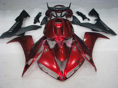 Factory Style - Red Black Matte Fairings and Bodywork For 2004-2006 YZF-R1 #LF3686