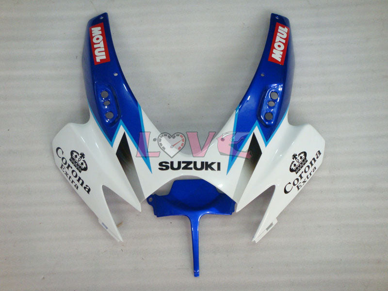 Corona - Blue White Fairings and Bodywork For 2006-2007 GSX-R750 #LF6563