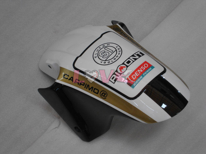 PlayBoy - White Black Fairings and Bodywork For 2001-2003 CBR600F4i #LF4494