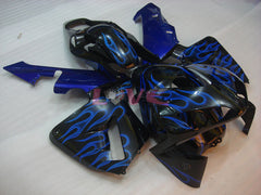 Flame - Blue Black Fairings and Bodywork For 2003-2004 CBR600RR #LF4454