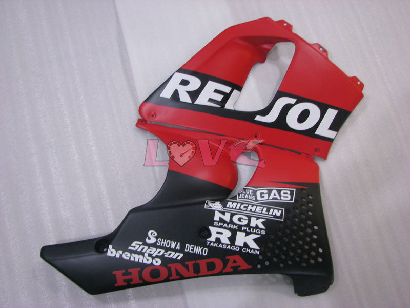 Repsol - Red Black Fairings and Bodywork For 1998-1999 CBR919RR #LF7969