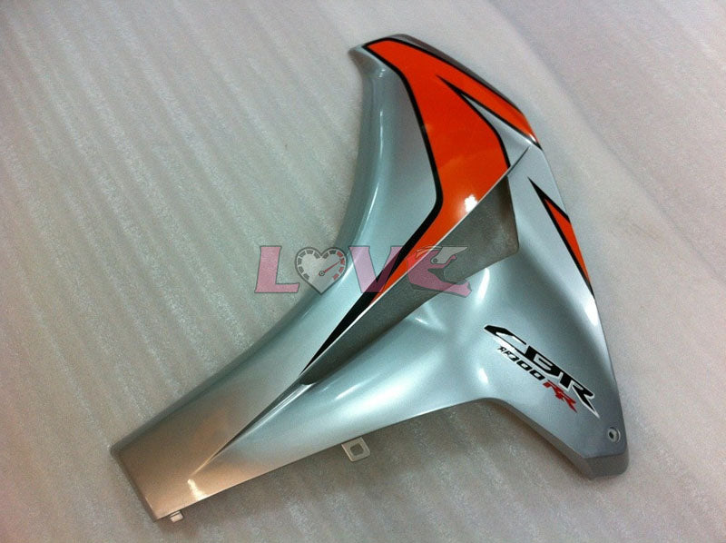 Factory Style - Red Silver Fairings and Bodywork For 2008-2011 CBR1000RR #LF4350