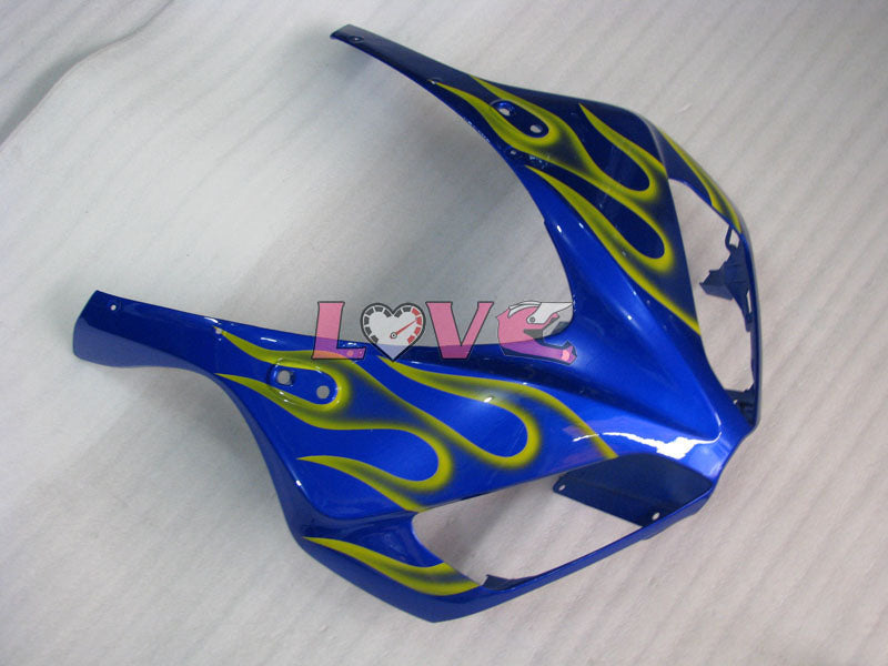 Flame - Yellow Blue Fairings and Bodywork For 2006-2007 CBR1000RR #LF7226