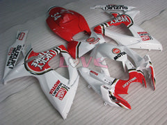 Lucky Strike - Red White Fairings and Bodywork For 2006-2007 GSX-R750 #LF3983