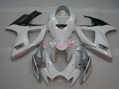 Factory Style - White Silver Fairings and Bodywork For 2006-2007 GSX-R750 #LF4013