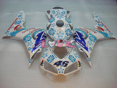Nastro Azzurro - Blue White Fairings and Bodywork For 2006-2007 CBR1000RR #LF7208
