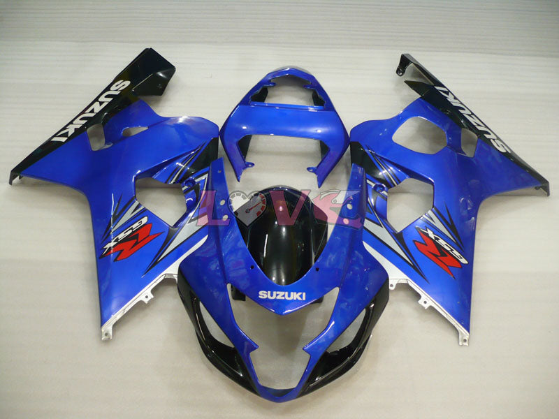Factory Style - Blue Black Fairings and Bodywork For 2004-2005 GSX-R750 #LF4085