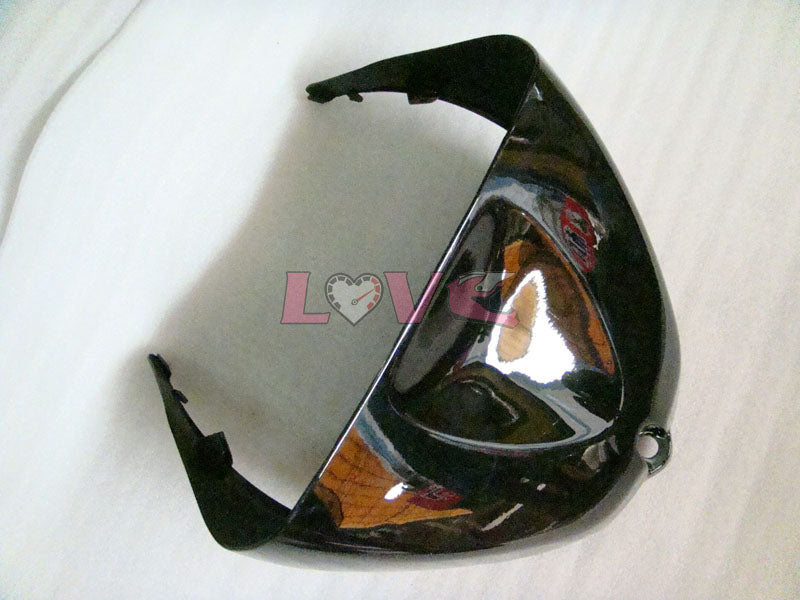 West - White Black Fairings and Bodywork For 2005-2006 NINJA ZX-6R #LF3303