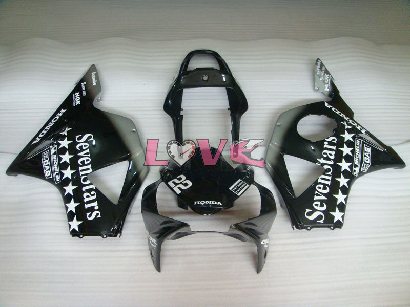 SevenStars - Black Fairings and Bodywork For 2002-2003 CBR954RR #LF5178