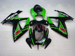 Factory Style - Green Black Fairings and Bodywork For 2006-2007 GSX-R750 #LF6489