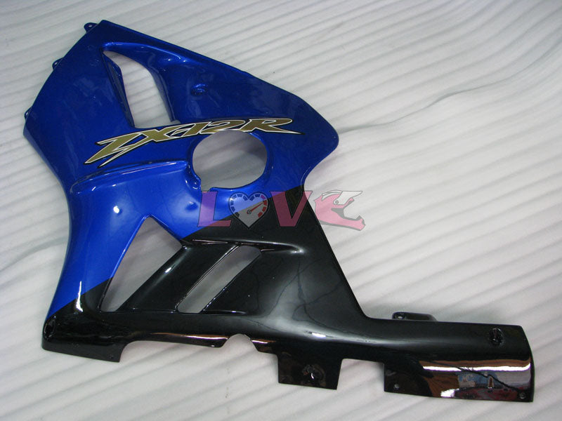 Factory Style - Blue Black Fairings and Bodywork For 2002-2005 NINJA ZX-12R #LF4836