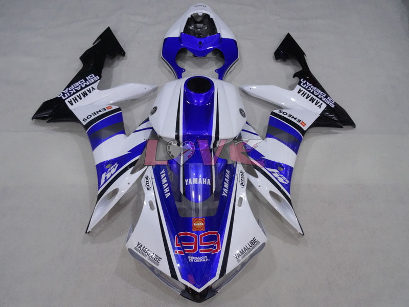 ENEOS - Blue White Black Fairings and Bodywork For 2004-2006 YZF-R1 #LF3697