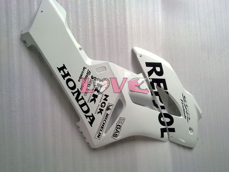Repsol - White Silver Fairings and Bodywork For 2004-2005 CBR1000RR #LF4389