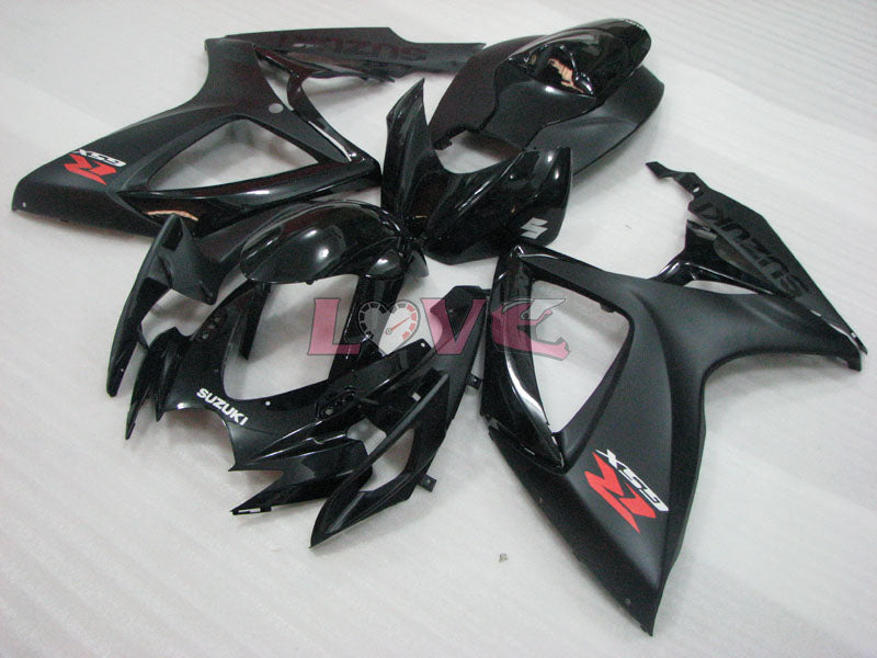 Factory Style - Black Matte Fairings and Bodywork For 2006-2007 GSX-R750 #LF6511