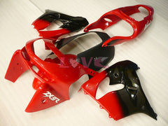 Flame - Red Black Fairings and Bodywork For 1998-1999 NINJA ZX-9R #LF3274