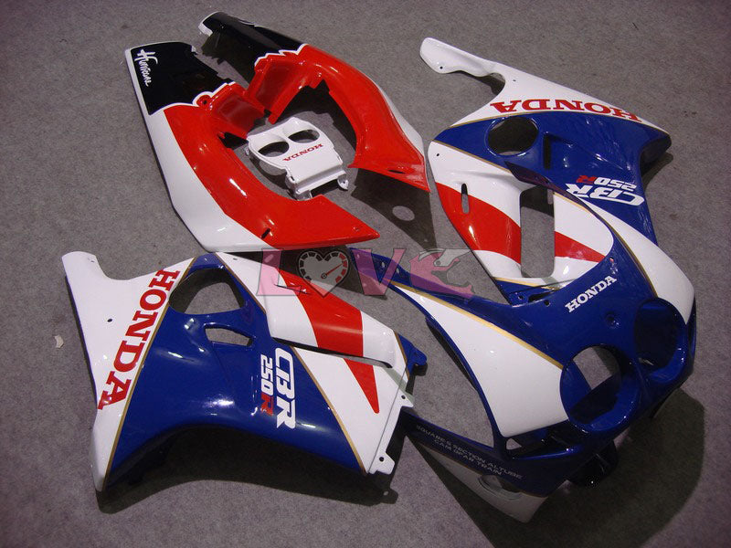 Factory Style - Red Blue Fairings and Bodywork For 1988-1989 CBR250RR #LF5045