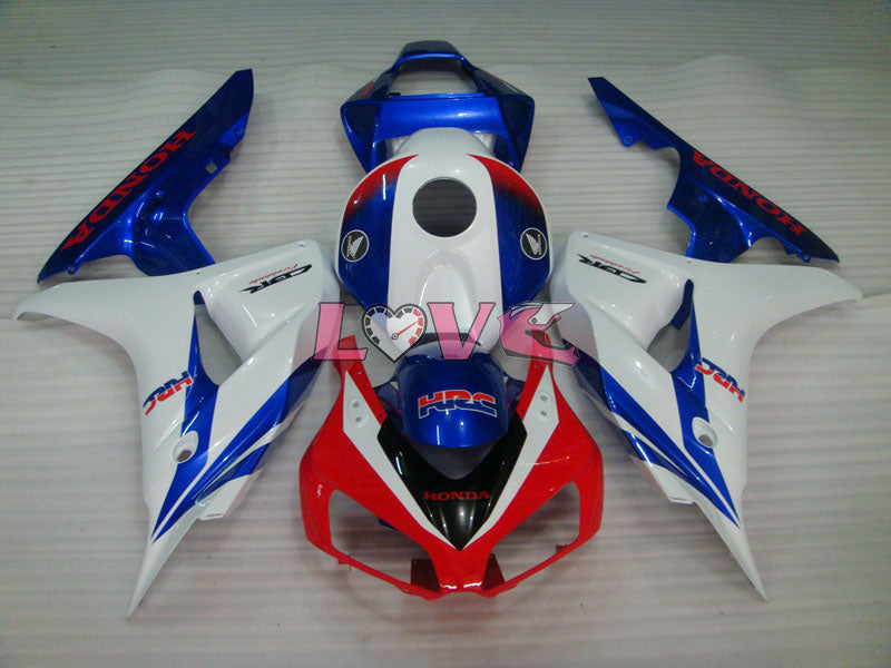Fireblade - Blue White Fairings and Bodywork For 2006-2007 CBR1000RR #LF7265