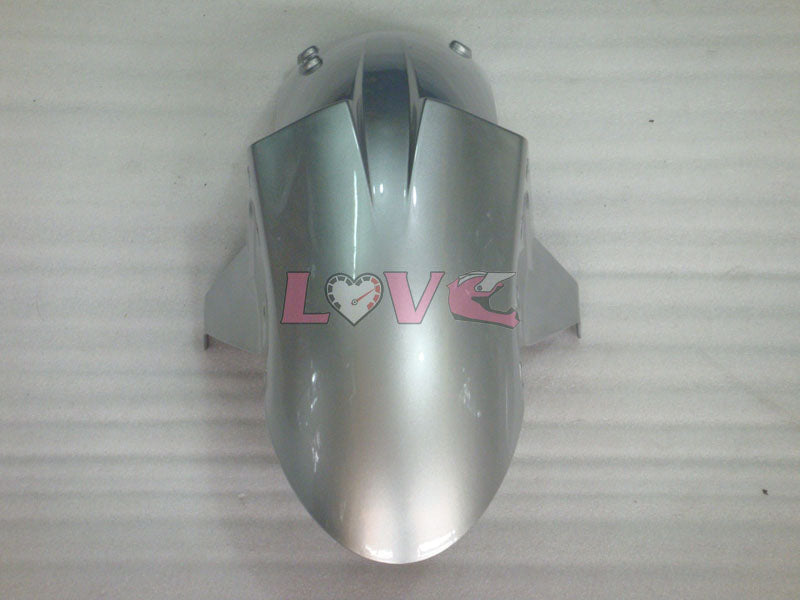 Factory Style - Black Silver Fairings and Bodywork For 2005-2006 NINJA ZX-6R #LF6012