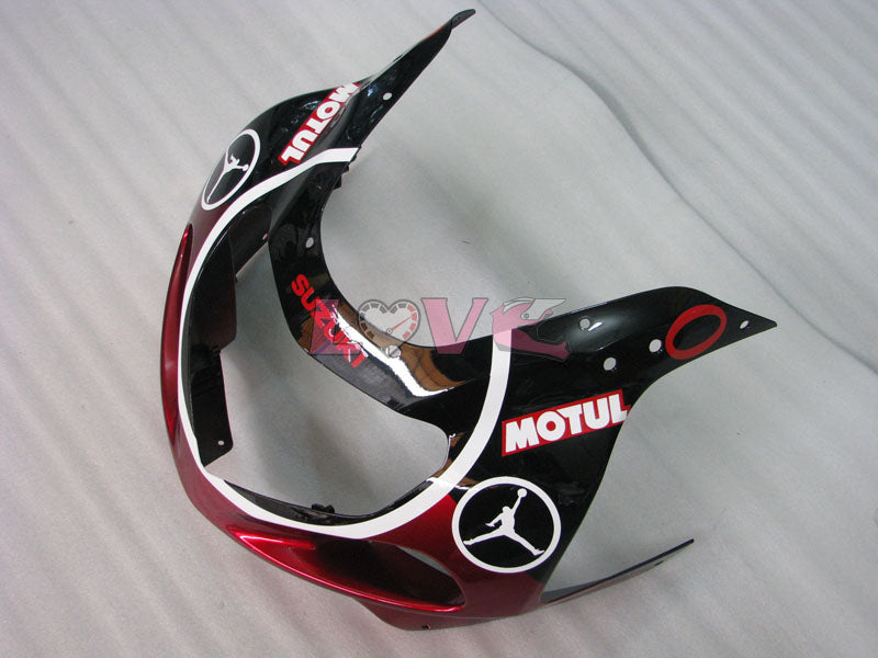 Jordan - Red Black Fairings and Bodywork For 2001-2003 GSX-R600 #LF4253