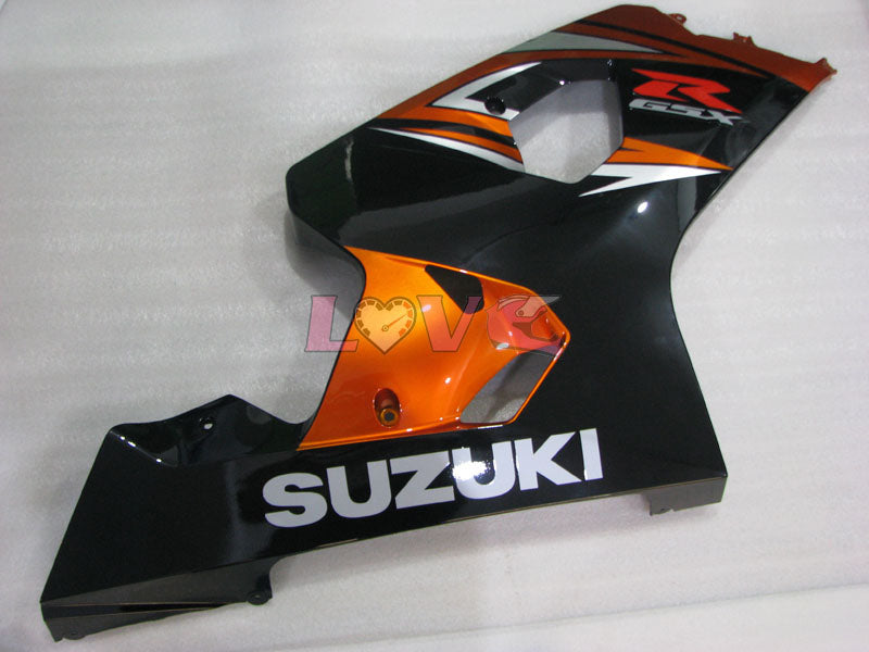 Factory Style - Orange Black Fairings and Bodywork For 2004-2005 GSX-R600 #LF4117