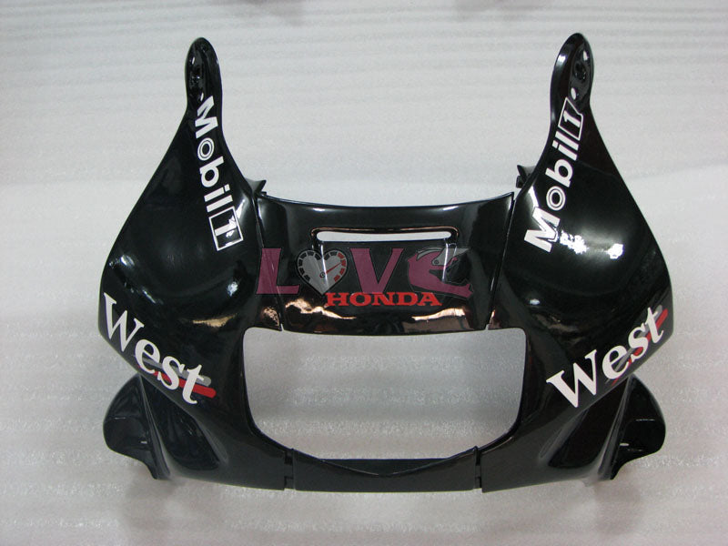 West - White Black Fairings and Bodywork For 1991-1994 CBR600F2 #LF4543