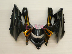 Flame - Black Brown Fairings and Bodywork For 2004-2005 NINJA ZX-10R #LF6319