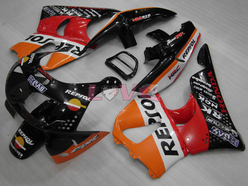 Repsol - Black Fairings and Bodywork For 1994-1995 CBR900RR #LF3012