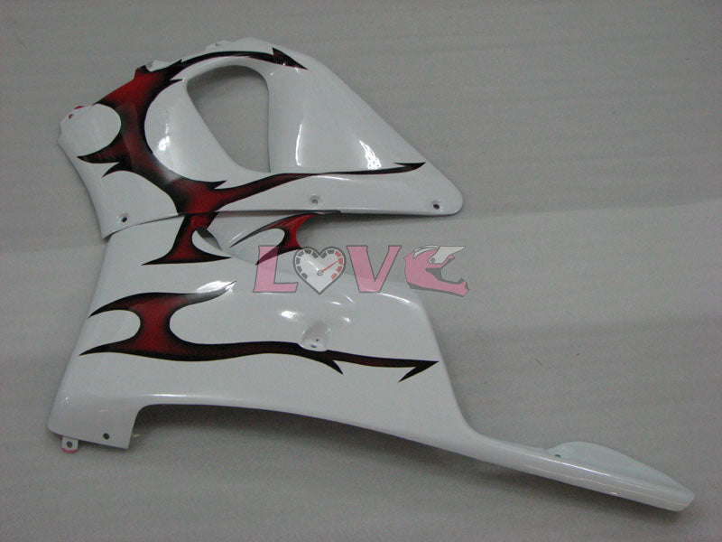 Customize - Red White Fairings and Bodywork For 1998-1999 CBR919RR #LF7979